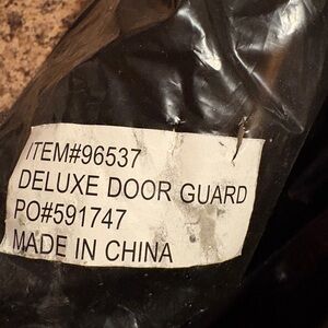 Deluxe Door Guard - Black